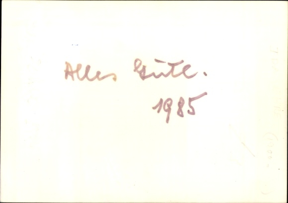 Postcard actress Ida Ehre, portrait, autograph