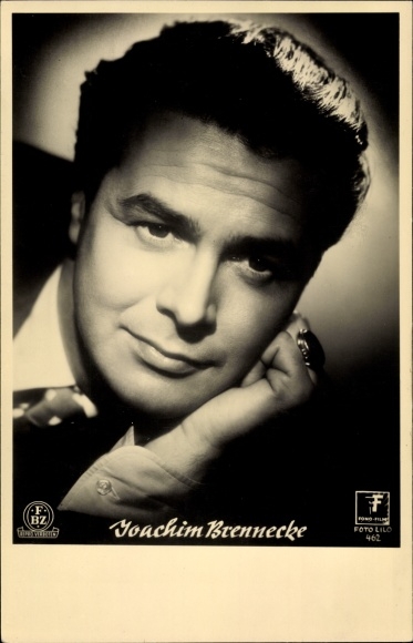 Postcard Actor Joachim Brennecke, Portrait, FBZ Verlag