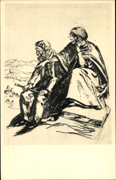 KP artysty Welti, Albert, Die Alten, Kunstwart nr 196