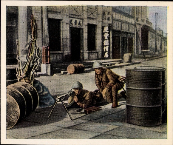 Collecting picture The post-war period No. 130, October 1928, First conflict China - Japan