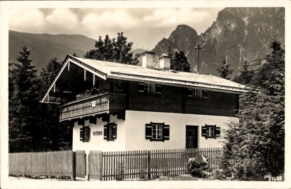 Postcard Königsee Königssee Upper Bavaria, Haus Achenheim