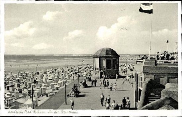 10 old PCs Insel Borkum, various views
