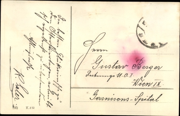 Embossed Postcard Faithfully united against a world of enemies, Germany, Austria, Turkey