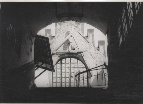 Original Foto Berlin Zehlendorf, U-Bahnhof Podbielsky-Allee, um 1945/46, ca. 12x17 cm