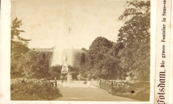 CdV Potsdam Sanssouci, large fountain