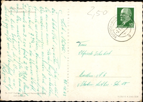Postcard Passenger Ships of the White Fleet