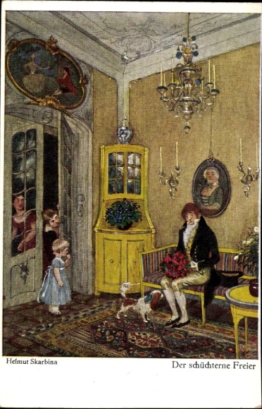 Artist PC Skarbina, Helmut, The shy suitor