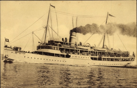 PC steamship Deutschland, Swinemünder steamshipfahrtsgesellschaft, luxury steamer