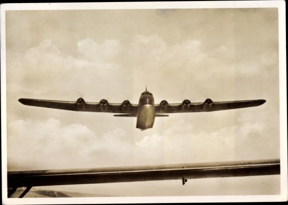 PC German Air Force, large flying boat Blohm and Voss BV 222 B Wiking, transport plane