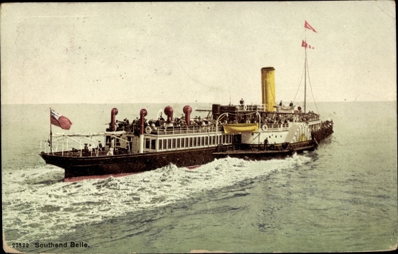 Parowiec wiosłowy KP Southend Belle