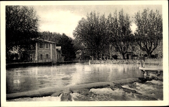 Ak L'Isle sur Sorgue Fontaine de Vaucluse, Basin