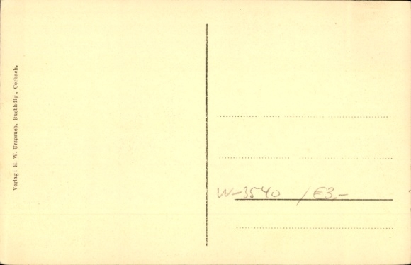 Postcard Korbach in Hesse, Waldeck Castle