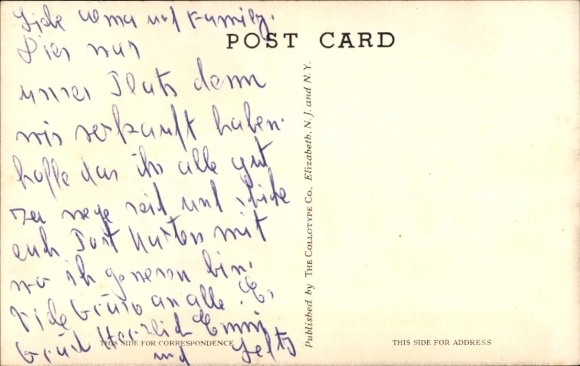 Postcard Miami Beach Florida USA, North Miami Beach Cottages