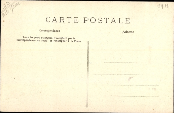 Postcard Limeil Brevannes Val de Marne, Chemin de la Planchette