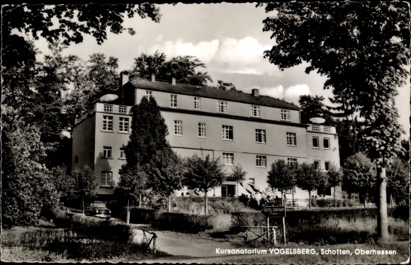 PC Schotten im Vogelsbergkreis Hessen, lot at the sanatorium