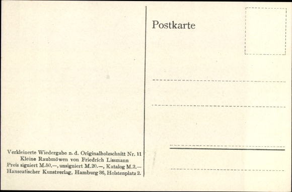 Artist PC Lissmann, Friedrich, Small Skuas