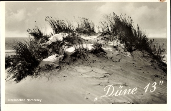 Ak Nordseebad Norderney Ostfriesland, Duin 13
