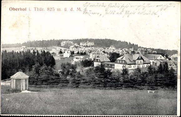 8 old PCs Oberhof in Thuringia, various views