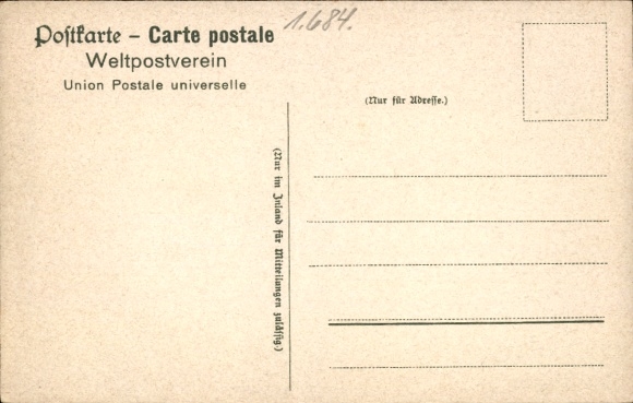 Postcard Hamburg Nord Barmbek, Wohldorfer Straße corner Hansdorfer Straße, stroller