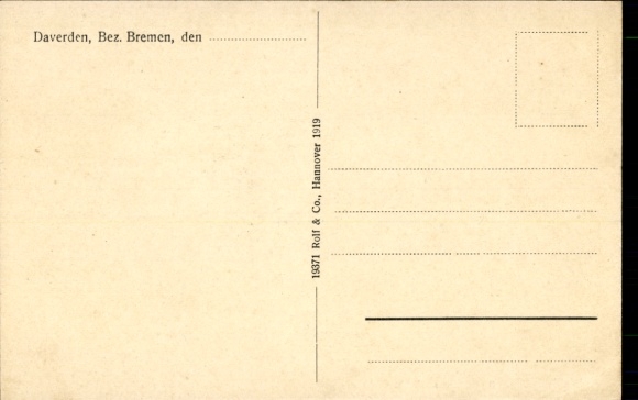Postcard Daverden Langwedel on the Weser, Gasthaus Waldschlösschen