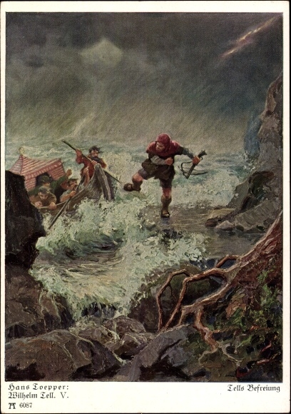 Artist PC Toepper, H., Wilhelm Tell V., Tell&#39;s Liberation