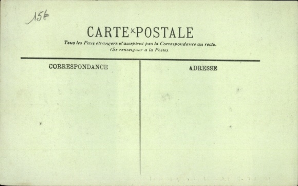 Postcard Ouistreham Riva Bella Calvados, beach hotel