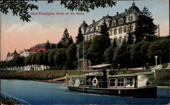 KP Bad Kissingen Dolna Frankonia Bawaria, Saale, Łódź
