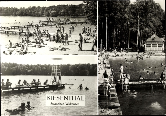 PC Biesenthal Barnim Brandenburg, lot in the lido Wukensee