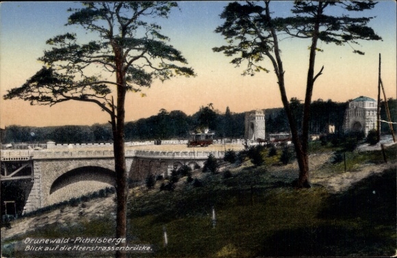 PC Berlin Wilmersdorf Grunewald Pichelsberg, Heerstraße Bridge