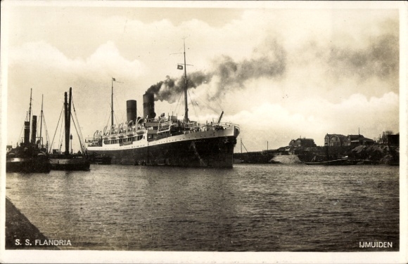 Ak-stoomboot SS Flandria, Koninklijke Nederlandse Lloyd, KHL