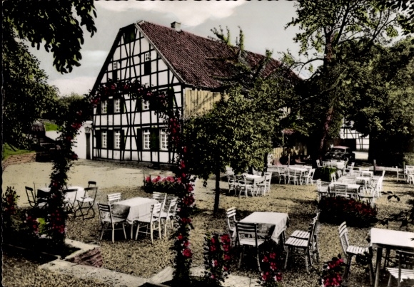 Ak Kettwig Essen im Ruhrgebiet, Bauerngaststätte Schmachtenbergshof
