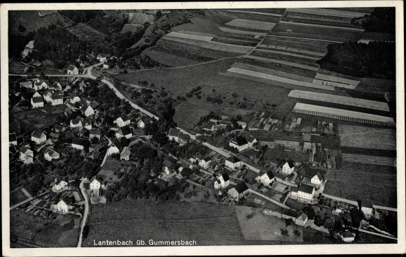 PC Lantenbach Gummersbach in the Oberberg district, aerial photo of the place