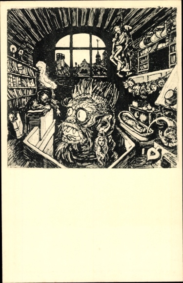 KP artysty Welti, Albert, The Devil, Kunstwart nr 194
