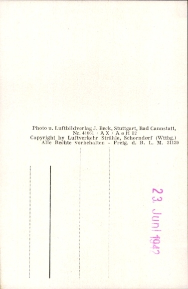 Postcard Lippstadt in Westphalia, aerial photograph