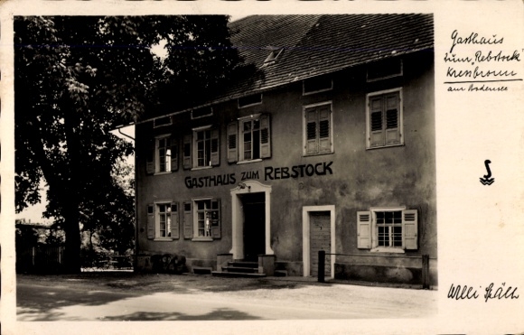 Postcard Nonnenbach Hemigkofen Kressbronn am Bodensee, Gasthaus zum Rebstock