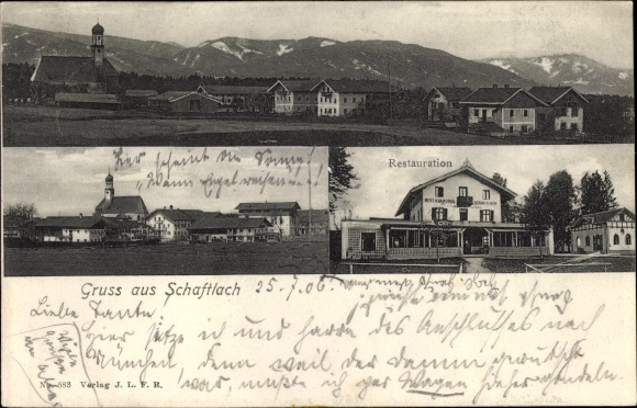 PC Schaftlach Waakirchen Oberbayern, restoration, total view