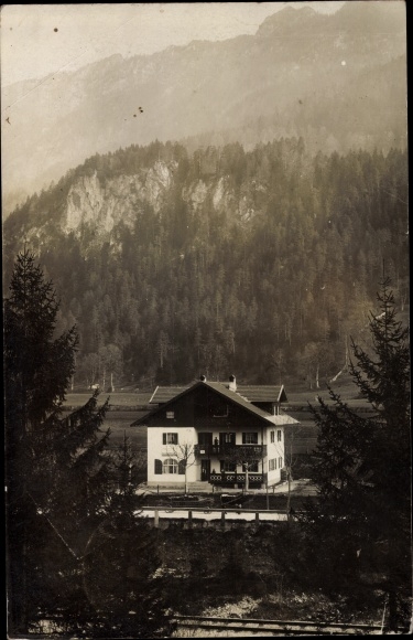 Photo Postcard Bischofswiesen Upper Bavaria, inn