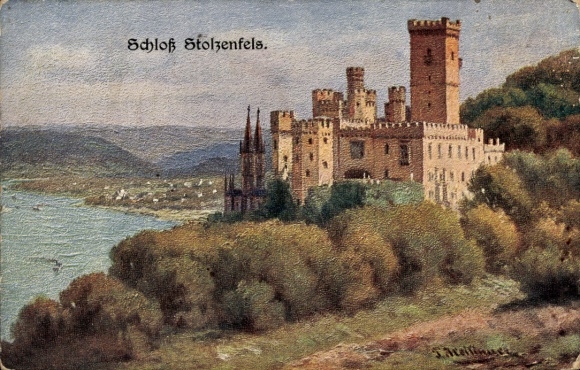 Artist PC Stolzenfels Koblenz am Rhein, Stolzenfels Castle