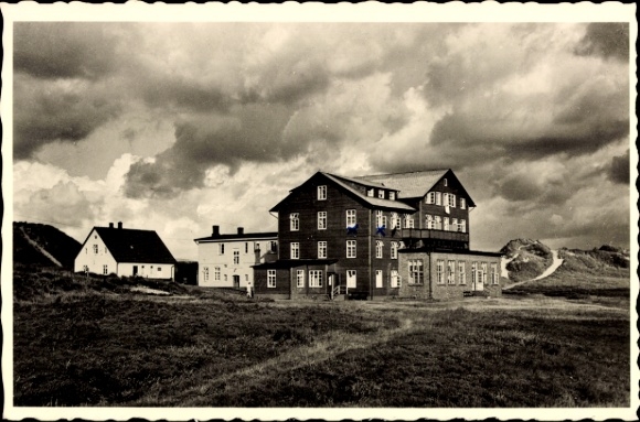 Postcard Norddorf on Amrum North Friesland, Seehospiz II
