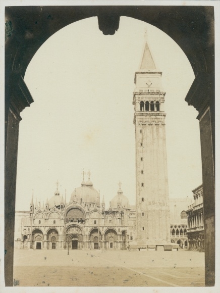 Foto Venezia Venetië Veneto, rond 1865, Basiliek van San Marco