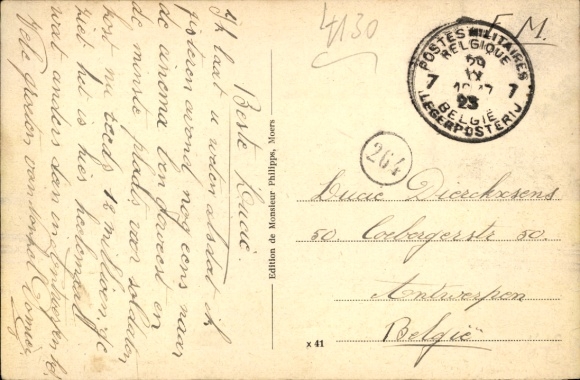 Postcard Moers on the Lower Rhine, Rheinpreußen mine, railway tracks, chimneys