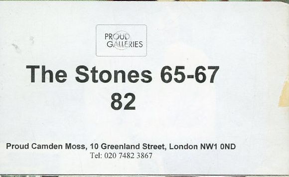 17 AK mit Banderole, The Stones 65-67