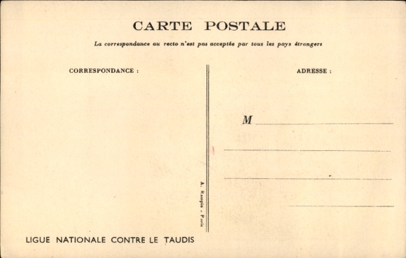 Artist Postcard Poulbot, Francisque, Boys with toy train, Ligue Nationale contre le Taudis
