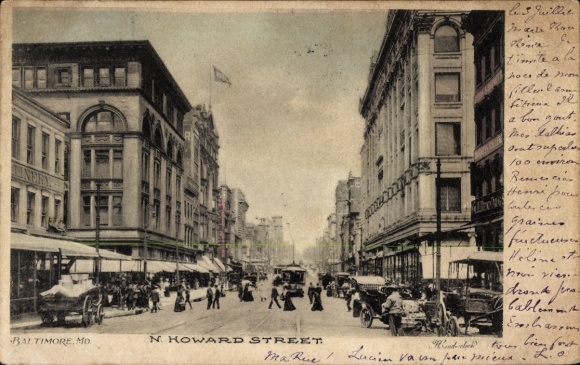 PC Baltimore Maryland VS, N. Howard Street