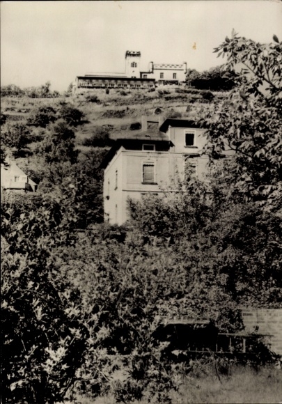 Postcard Lössnitz Lößnitz Radebeul Saxony, Friedensburg