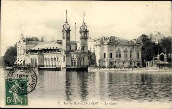 Set von 82 AK von Enghien-les-Bains, verschiedene Ansichten