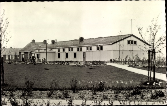 Ak Lelystad Flevoland, Gebäude, Teilansicht der Stadt