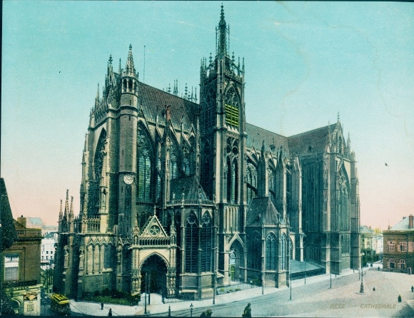 Chromo Photo Metz Moselle, Cathedrale