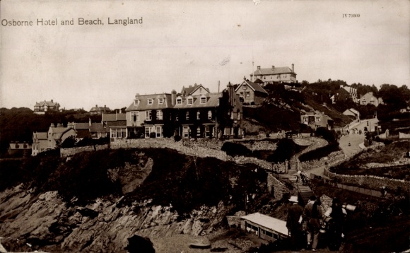 PC Wales, Osborne Hotel and Beach, Langland