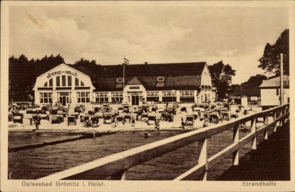 Ak Ostseebad Grömitz in Holstein, Strandhalle